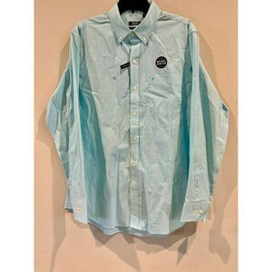 NWT‎ Men's IZOD Blue Premium Essentials Natural Stretch Bachelor Button - Large